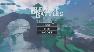 Trying out a game called element battle