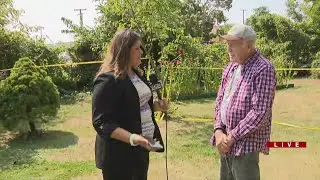 'We didn't hear a thing,' homeowner says of plane crash on property