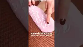 ￼Meias Femininas Hidratantes com Silicone Interno Spa #shopee #meias #cuidadopessoal #comprasonline
