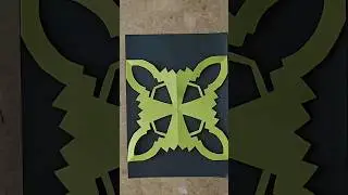 Easy and Quick Paper Cutting #easypapercutting #papercuttingdesign
