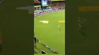##DJ plays kgf bgm for dhoni mass entry#real video##