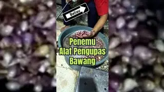 Penemu mesin pengupas bawang paling praktis di dunia.. Murah.. WA ke 081381078807. Silahkan pesan.