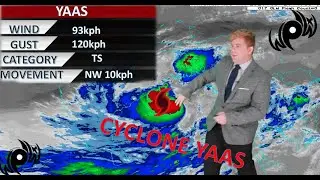 Cyclone Yaas intensifies near the Indian Coast