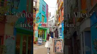 Neal's Yard - Colorful Hidden Alley in Covent Garden 🏡✨