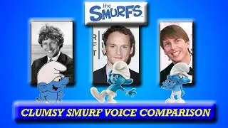 SmurfyDan's Animated Voice Comparison - Clumsy Smurf