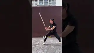新手小白撩刀式教学 慢动作百young非遗计划 非遗守护人 唐横刀
