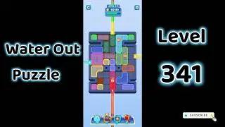 Water Out Puzzle Level 341 Walkthrough 💧 | Step-by-Step Solution | SolutionGuruji