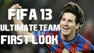 FIFA 13 Ultimate Team: First Look