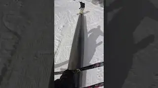 Both POV&rsquo;s 🤩 #parkcity #ski #parkskiing #pov #skiing