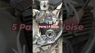 Check Engine Problem By Engine Noise | Different Sound Coming From Bike & Scooter Engine #shorts