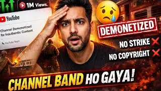 1M Views के बाद भी Demonetized 😨 | AI Creators Must Watch#AI #ai 