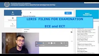 ECE and ECT  Board exam filing | List of Requirements and LERIS guide.