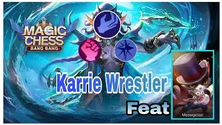Karrie Wrestler | Full Summoner & Celestial Feat Buss | Magic Chess Gameplay | Mythical Glory Tier!