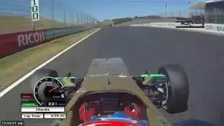 Thomas Randle Pole Lap TRS Hampton Downs 2017