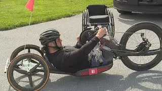Chambersburg native and former Marine wins third hand-cycling Boston Marathon Race