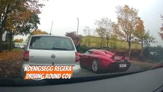 Koenigsegg regera spotted driving round Coventry