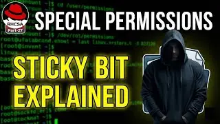 Sticky Bit Explained with Examples | RedHat Linux Special Permissions | RHCSA Part-27 #rhcsa