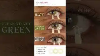 Best natural colour contact lens for your eyes #olensindia #shortsviral #trending