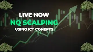 🔴 Live Trading NASDAQ Futures: ICT Concepts & Prop Firm Trading (NY Session)