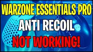 Anti Recoil Not Working on Warzone Essentials Pro Pack