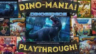 Dinogenics - Playthrough! (DINOS ON THE LOOSE!)