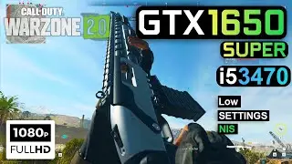 Warzone 2 : GTX 1650 Super  + i5 3470 /Low Settings / NIS / 1080P