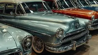 Chrome Reflections &ndash; 4K Classic Car Wallpaper for Modern Homes | 4K Frame TV Art