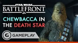 Chewbacca Smash!! - Star Wars Battlefront: Death Star DLC Gameplay