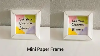 DIY Frame From Chart Paper ✂️| Easy Home Decor Idea | Bettercrafts 