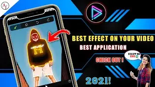 HOW TO EDIT SCRIBBLE GLOWING EFFECT VIDEO on ANDROID | EASY STEPS !GoCut