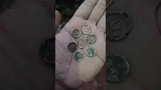 I got a few ancient coins. Who know their names? #ancients #ancientartefacts #ancienttechnology