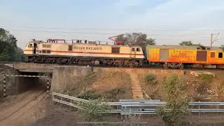 Late Running Tejas Express With Vadodara WAP-7