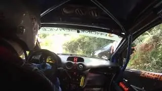 Rally Reggello 2014  CRASH !!!  Donati - Zampini C2 A6