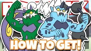 How to get THUNDURUS AND TORNADUS | Roblox Pokemon Brick Bronze
