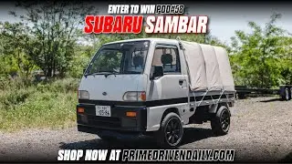 Prime Driven Daily 58 - 1993 Subaru Sambar - 4WD Kei Truck - Mini Pit truck