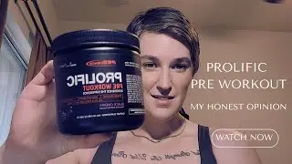 Prolific Pre-Workout: Honest Review - INSANE Pumps & Focus?! 🤯