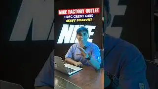 PART 2 🌟 Nike Discount Hack HDFC Credit Card 🚀 How to Use #discounthack #nikefactoryoutlet
