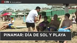 PINAMAR: D&Iacute;A de SOL y PLAYA