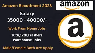 amazon jobs 👉 | amazon jobs work from home | amazon warehouse jobs | part time jobs in amazon