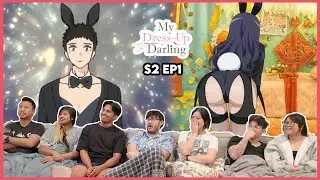 My Dress Up Darling S2 Ep1 🐰🍑 | Trash Pack Reacts