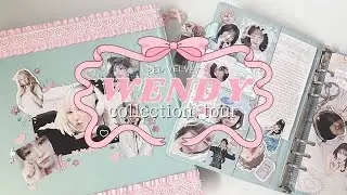 ⋆. 𐙚 ˚ chatty collection tour! | wendy (red velvet)
