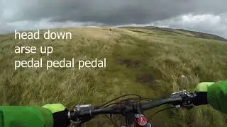 MTB Burnley Pendle Hill and Sabden woods