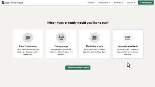 User Interviews and Qualtrics