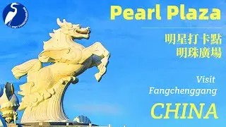 Drone China 2021 Guangxi Fangchenggang Pearl Plaza 2021 |航拍 中國 廣西 防城港 龍馬明珠 | Китай туризм  Гуанси