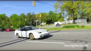 Nissan 240SX S13's Drifting at Mid Atlantic Mega Meet - R.I.P. Daniel
