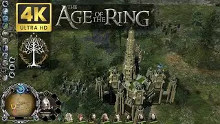 Age Of The Ring - Gondor vs Mordor in Morgulduin - BFME 4K 60 FPS