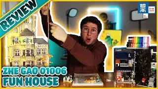 40 cm hoch, 4800+ Minibricks, DAS muss man wollen. Zhe Gao Fun House 01006