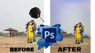 How to edit Outdoor photos in ps | colour grading | Photoshop tutorial | PS editing tamizha