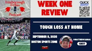 Week One Review: Tough Loss at Home Feat. Matthew Cabral