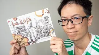 La Kopi: Cafe and coffee shop sketches by Alvin Mark Tan